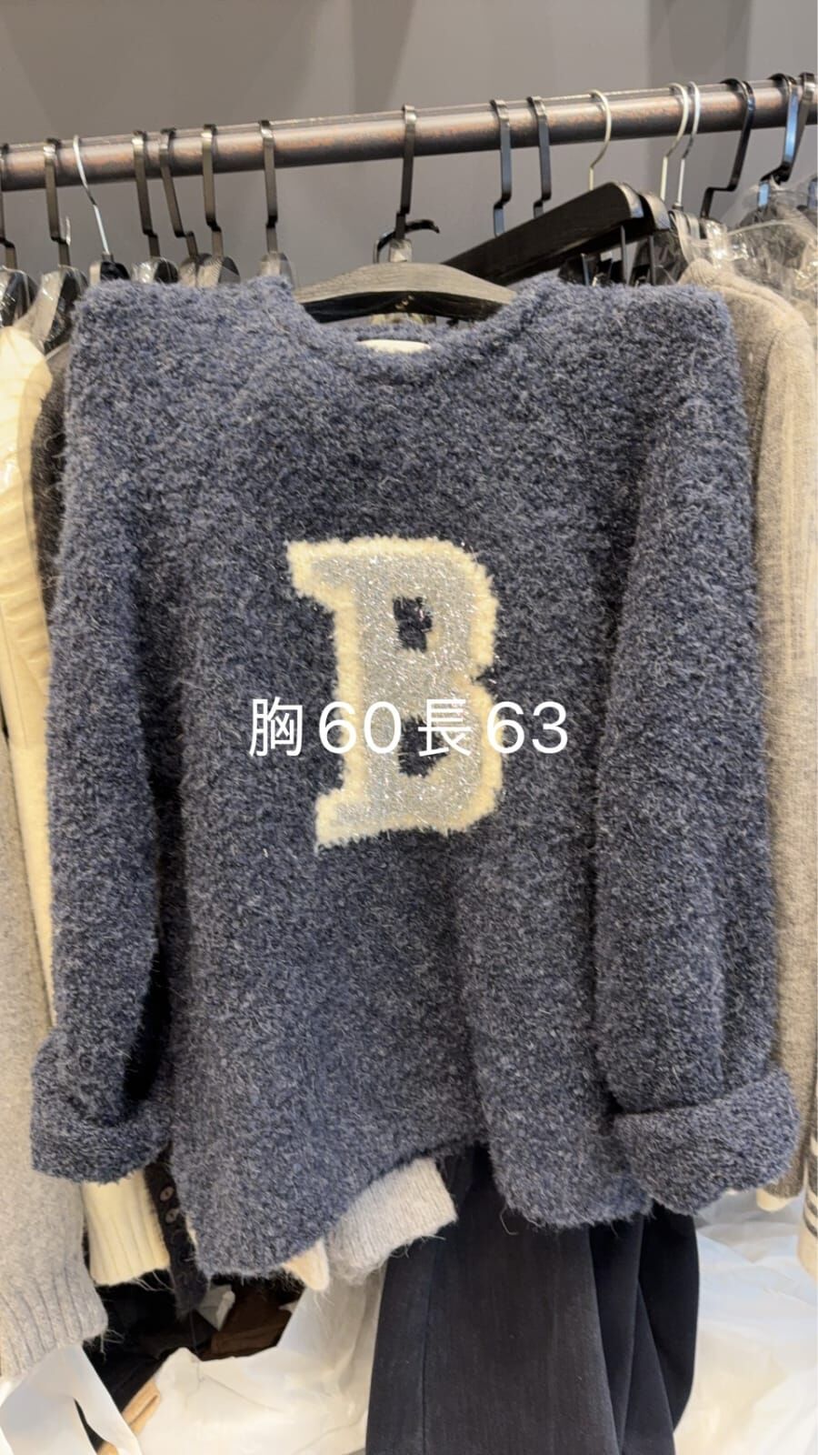 WE5316 活潑可愛B字針織衫