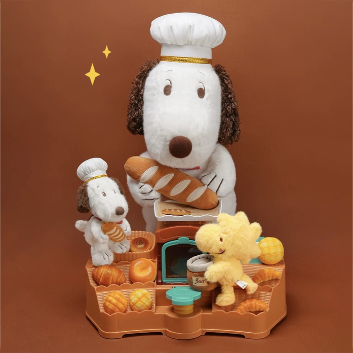 SNOOPY 史努比 烘焙工坊 麵包 毛絨吊飾 鑰匙圈 玩偶 公仔 / 預購