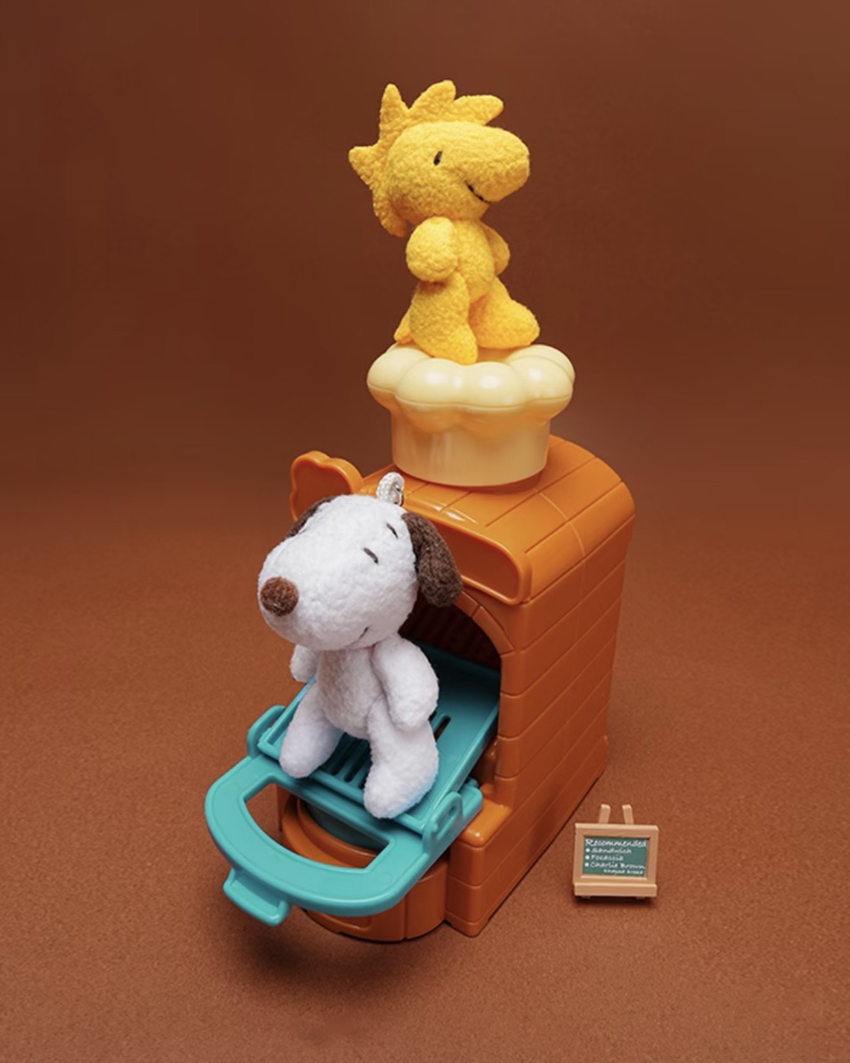 SNOOPY 史努比 烘焙工坊 好朋友迷你吊飾 鑰匙圈 組合 關節可動 / 預購