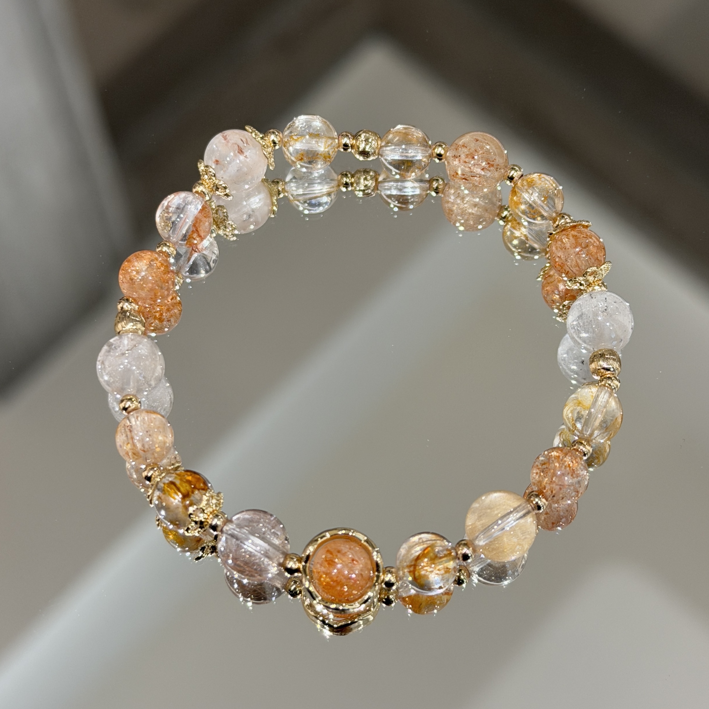 太歲款招財防小人 | 日出 | 金太陽石《彈力繩款式》