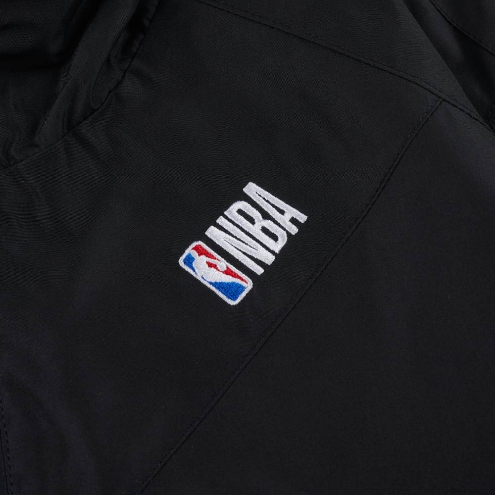 NBA 外套 立領 布章 黑 風衣外套 3355142020