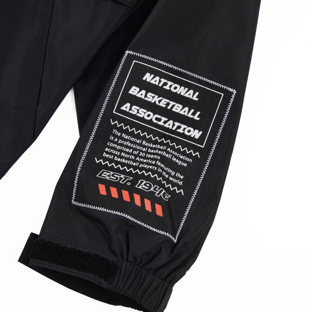 NBA 外套 立領 布章 灰 風衣外套 3355142112