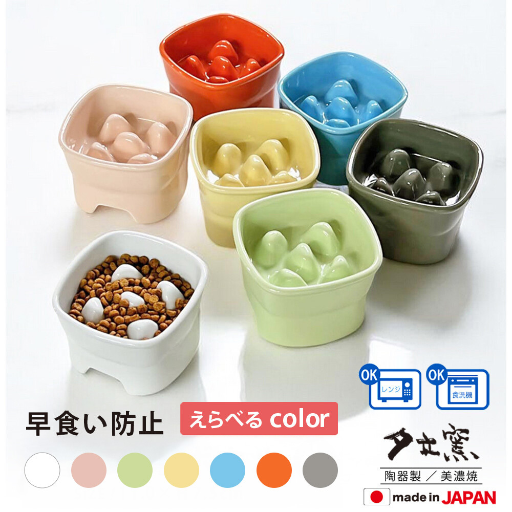 高腳慢食寵物碗【新色】