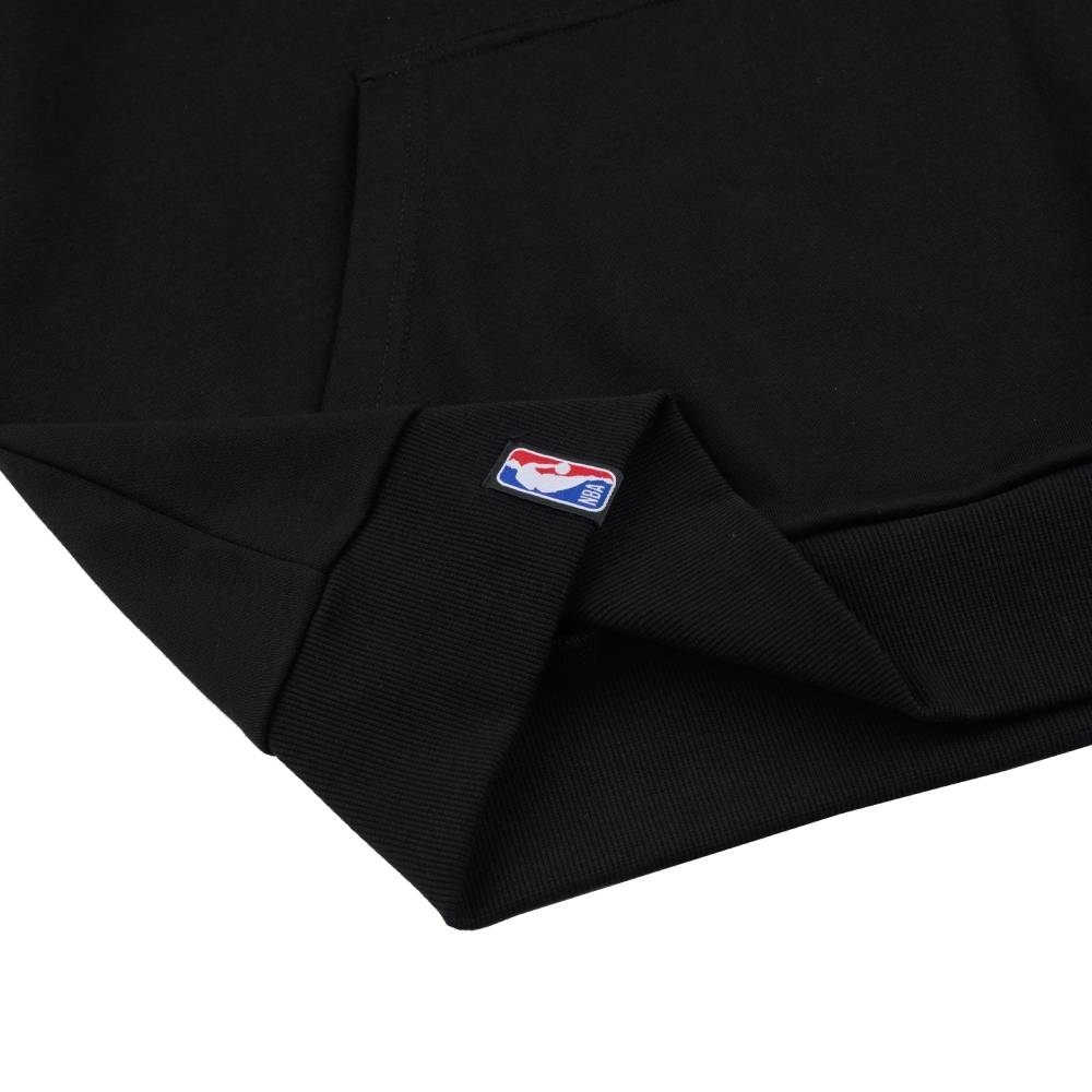 NBA 帽T 落肩 隊徽刺繡 黑 連帽T恤 尼克隊 3355149220