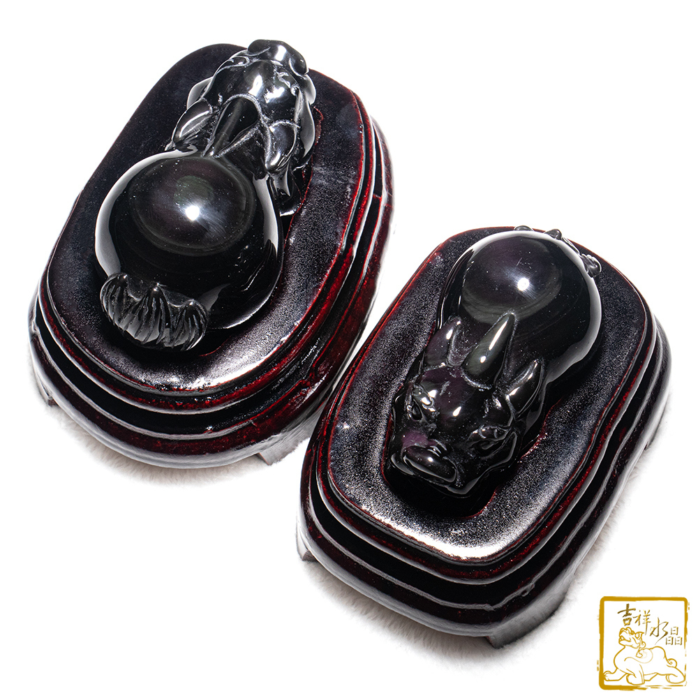 彩虹黑曜石貔貅 101~200g / 不挑款優惠區