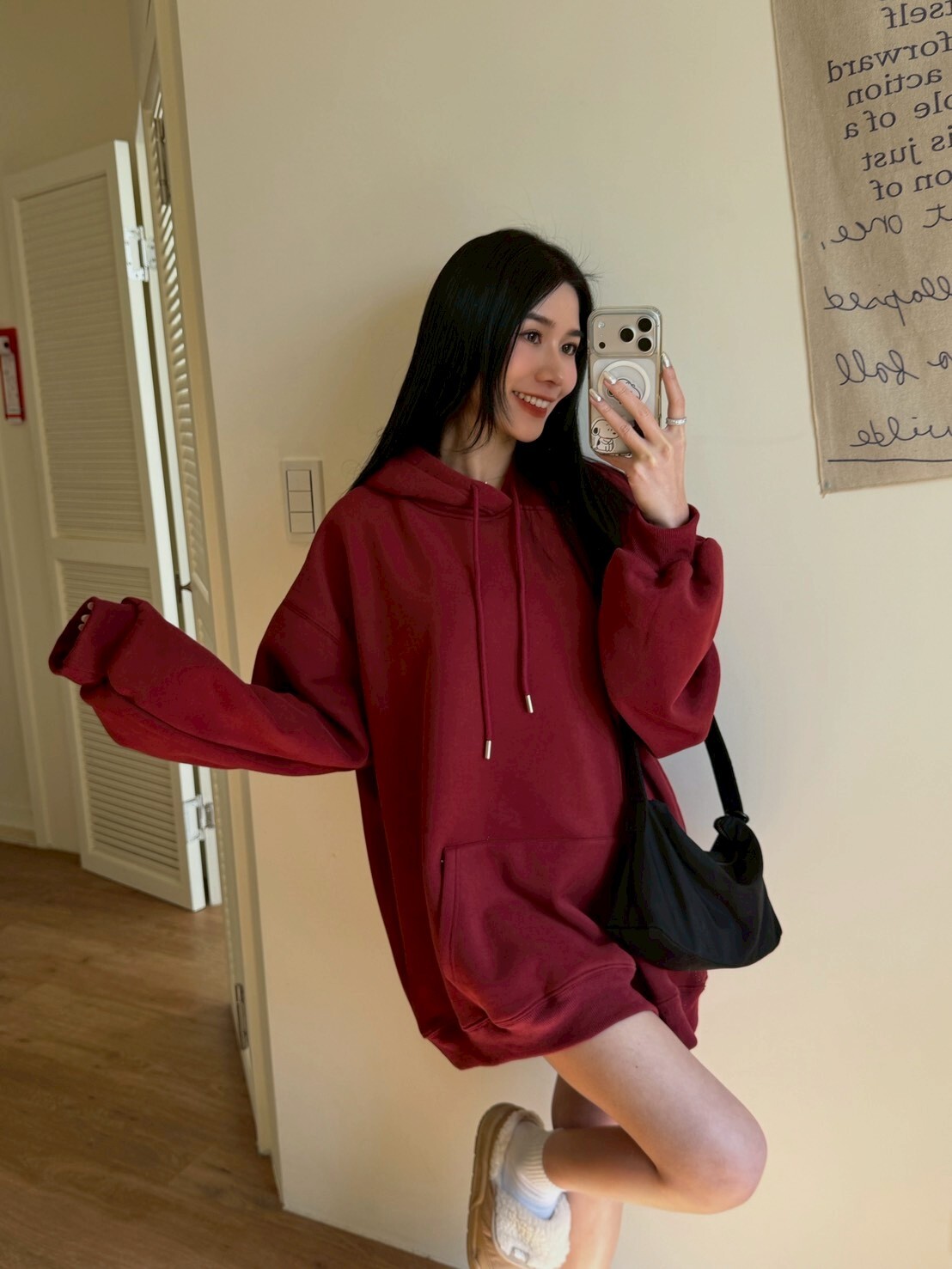 高磅內刷毛連帽上衣