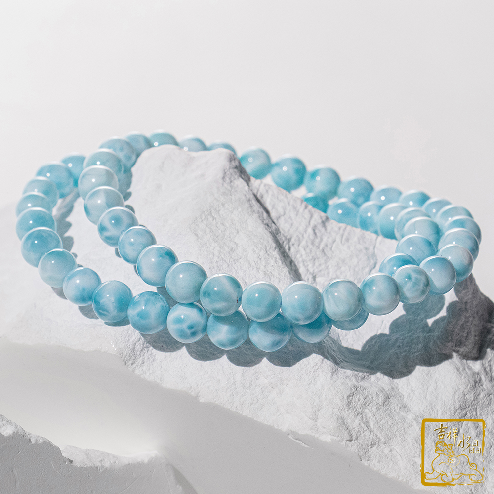 拉利瑪手珠 6.7mm 療癒淨化