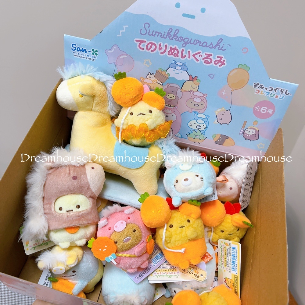 三麗鷗 角落生物 角落小夥伴 2026馬年 炸蝦 貓咪 豬排 恐龍 粉圓 小沙包 玩偶 娃娃