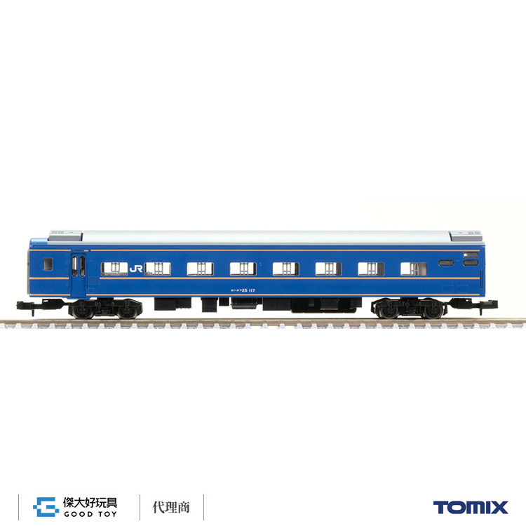 TOMIX 9544 客車 JR OHANEFU 25型 100番台 (金色腰帶・青森車輛中心) 增結用