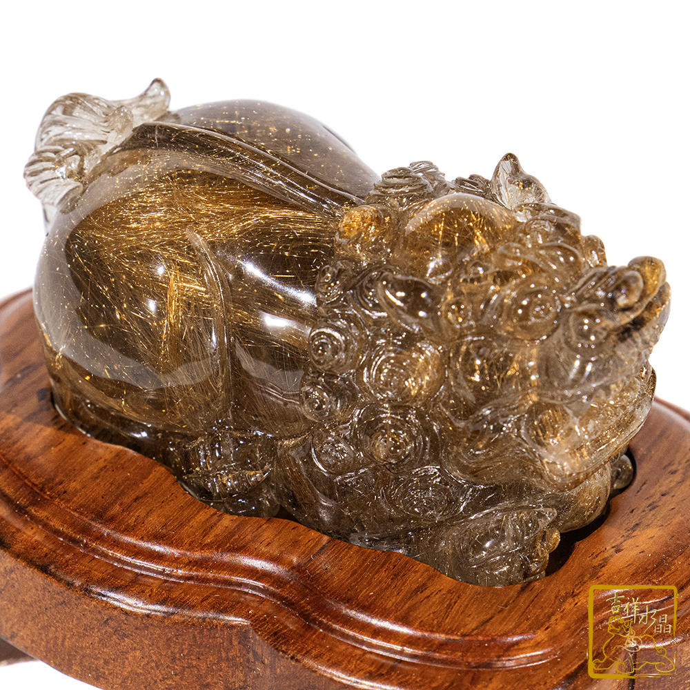 紅銅鈦晶貔貅 83.1g 財富事業