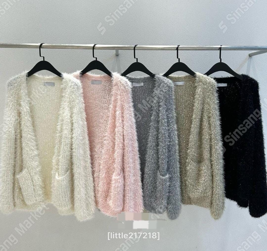 WE5337 夢幻色寬鬆針織外套