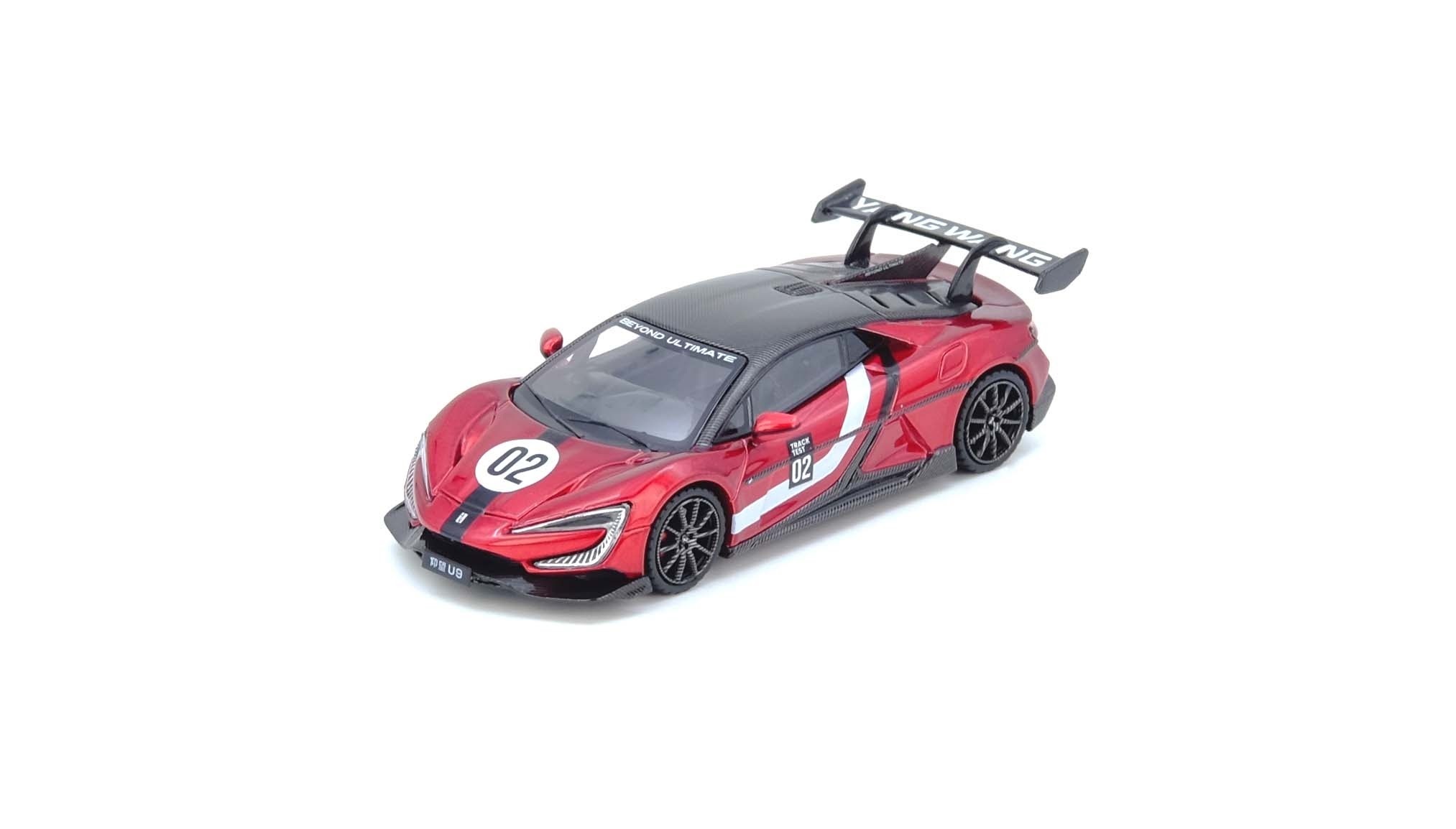 PO-$153 * INNO MODEL * 1:64 YANGWANG U9 Nurburgring Test Car 2025 "World Fastest EV Supercar"