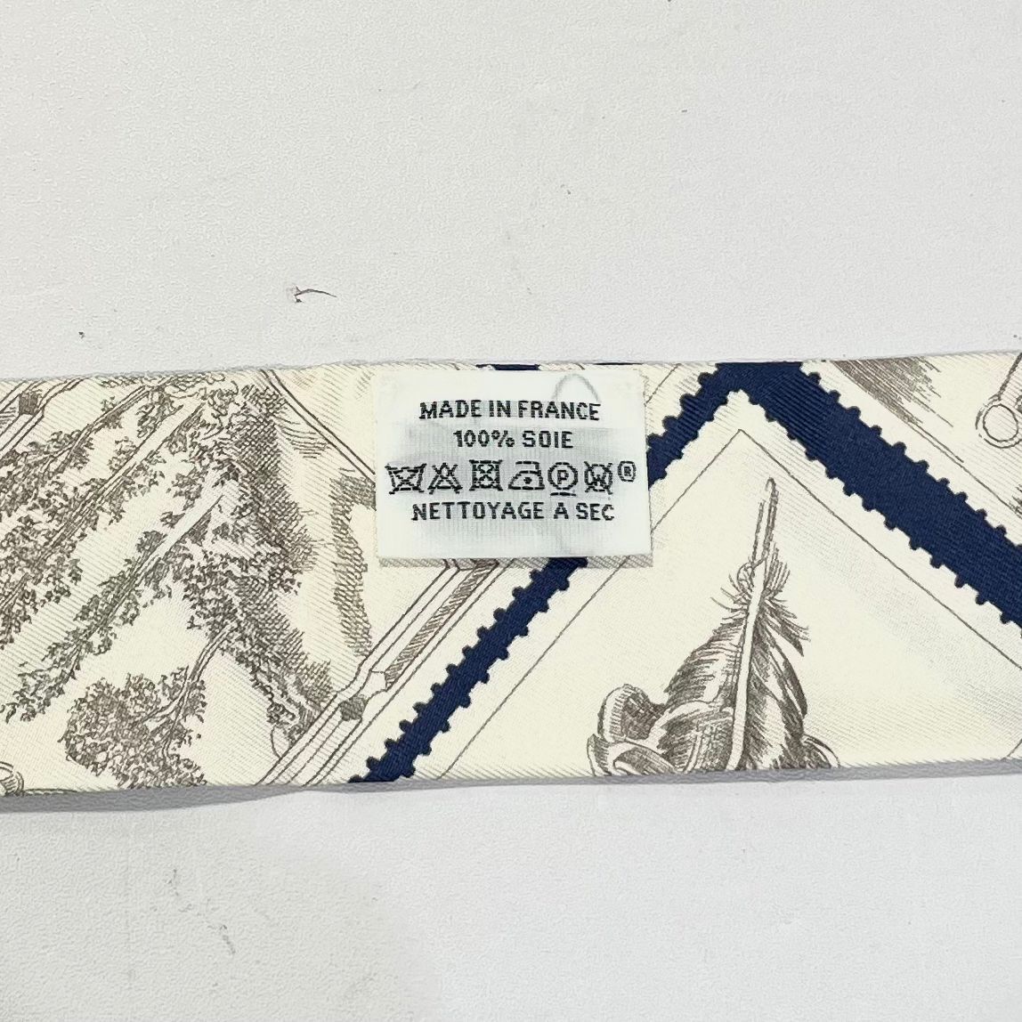 HERMES TWILLY 海洋藍/奶油/焦糖色 Le Philateliste du Faubourg Twilly H064205S 13 #BRAND NEW #香榭站正品