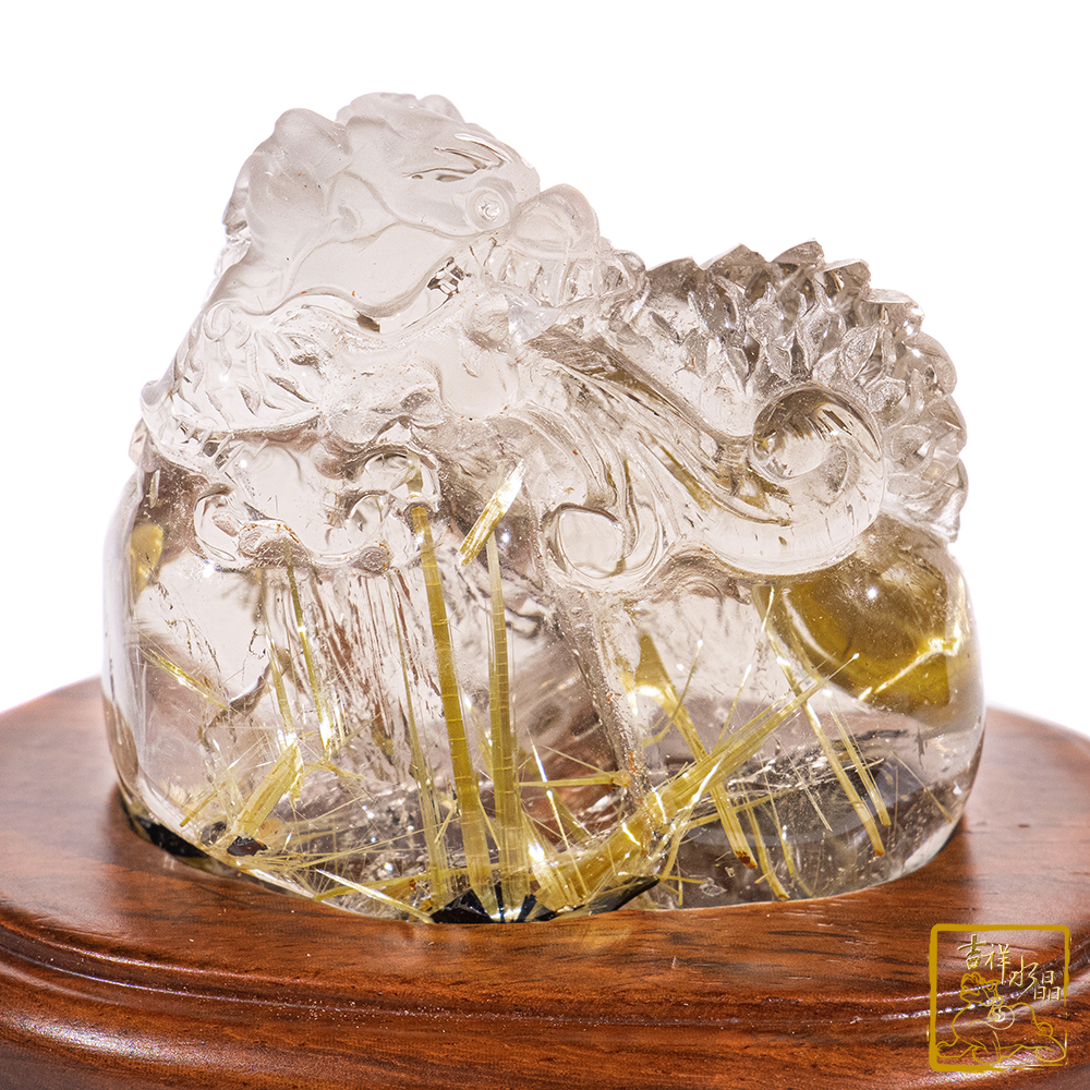 鈦晶祥龍 60.5g 鴻圖大展