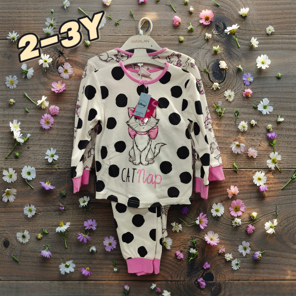 英國直送 disney 長袖 睡衣裝 2套裝  2-3Y  清貨價