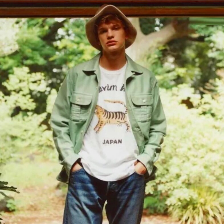 LAST PCS: VISVIM KEESEY G.S. SHIRT L/S MOLESKIN - LT.GREEN SIZE 2 PRE ORDER ITEM (預訂中)