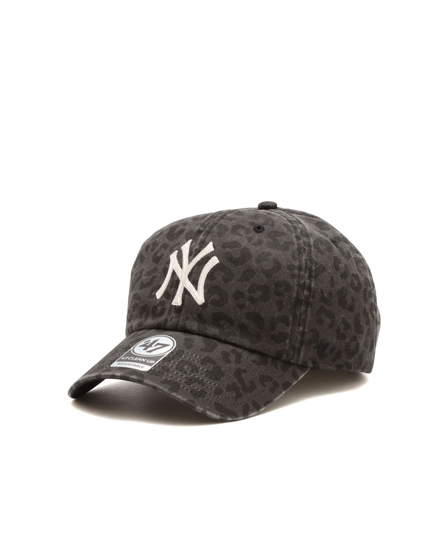 預購┃日本 47 x ATMOS PINK CLEAN UP YANKEES LEOPARD MULTI 豹紋 洋基 老帽 棒球帽