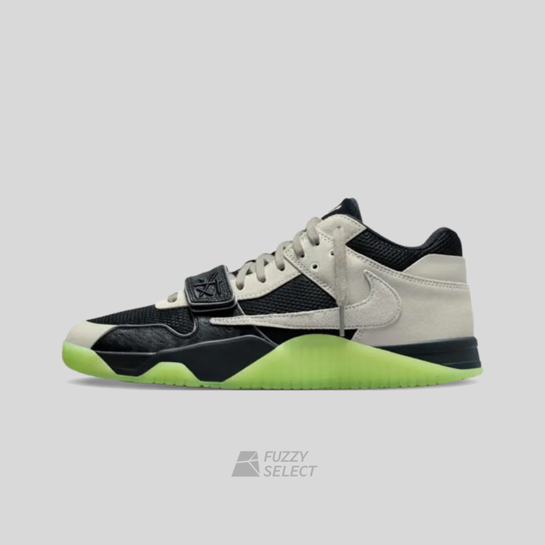 【逢甲FUZZY】Chase B x Travis Scott x Jordan Jumpman Jack 黑綠 夜光 倒鉤 聯名 IH7971-001