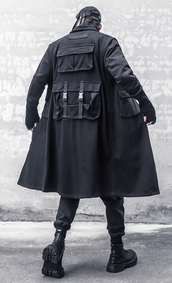 𝙏𝙀𝘾𝙃𝙒𝙀𝘼𝙍 暗黑機能重工多口袋披風