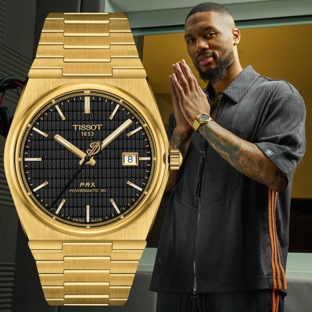 【TISSOT天梭】天梭PRX系列 Damien Lillard特別版 T137.407.33.051.00 40mm 現代鐘錶