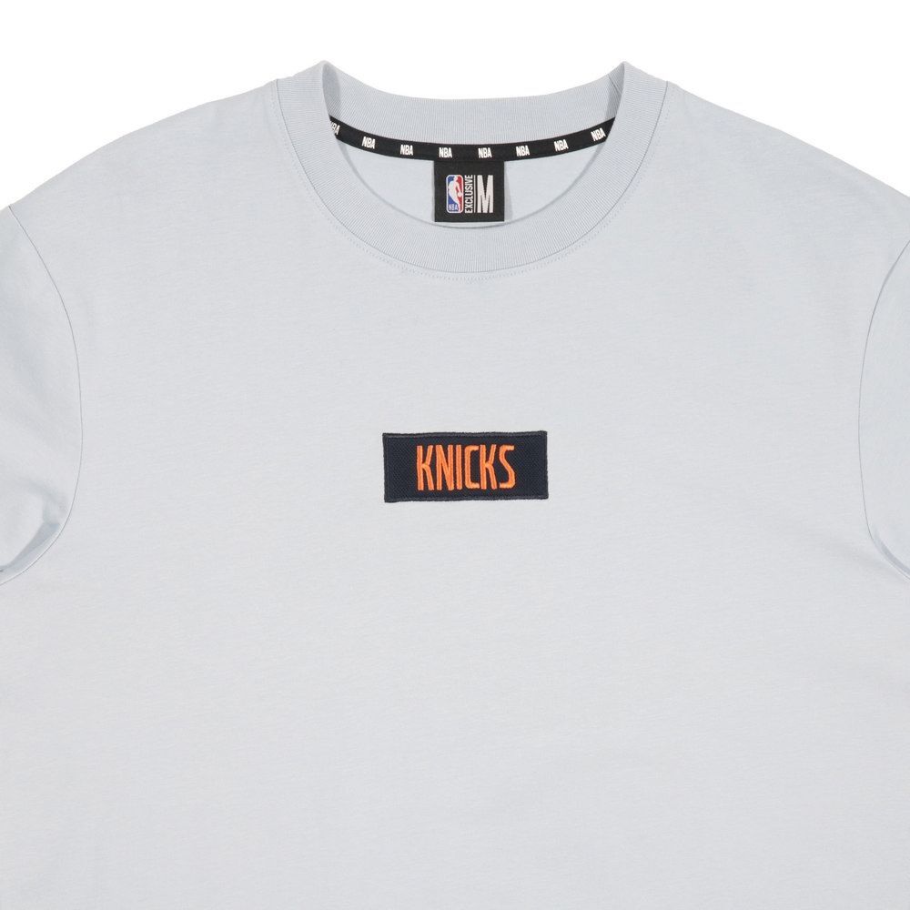 NBA 短T BOX刺繡 水藍 短袖上衣 尼克隊 3525104281