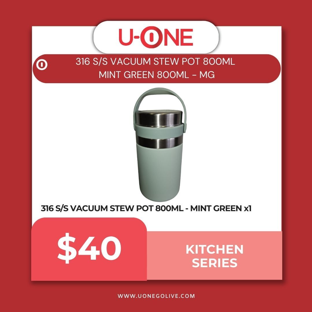 316 S/S VACUUM STEW POT 800ML