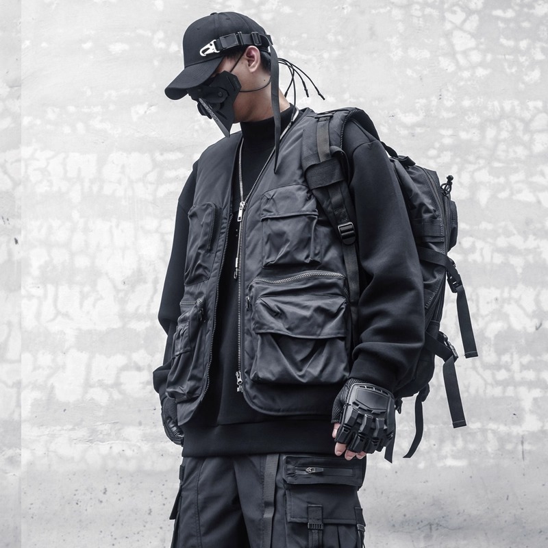 𝙏𝙀𝘾𝙃𝙒𝙀𝘼𝙍 機能暗黑戰術夾棉背心