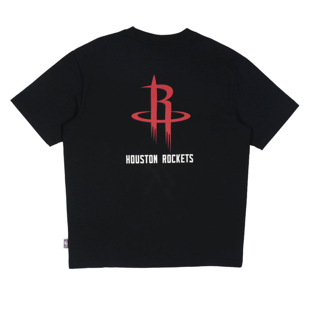 NBA 短T BOX刺繡 黑 短袖上衣 火箭隊 3525104420