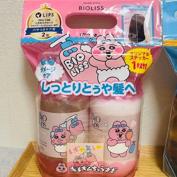 (預購商品) 日本限量～KOSE BIOLISS 褲褲兔聯名洗護組 (480ml+480ml)