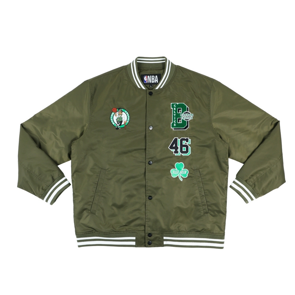 NBA 外套 緞面 棒球外套 塞爾提克隊 3555144072