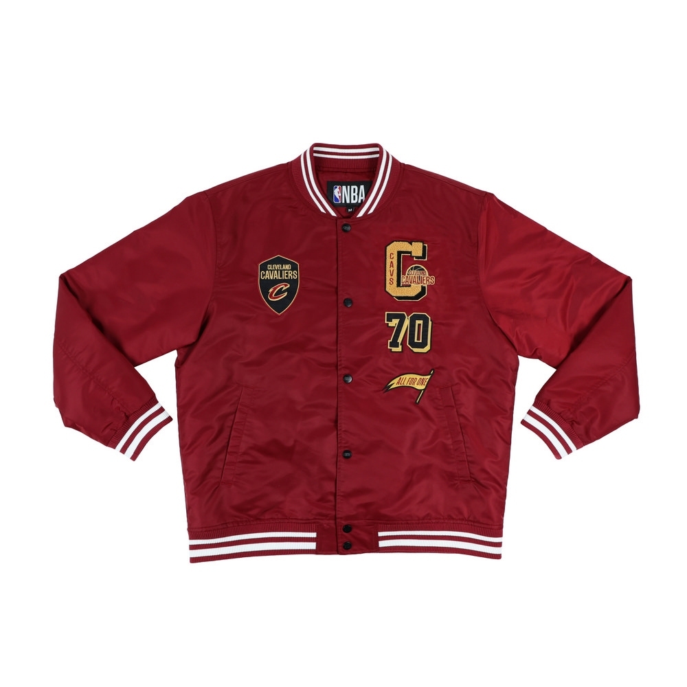 NBA 外套 緞面 棒球外套 騎士隊 3555144142