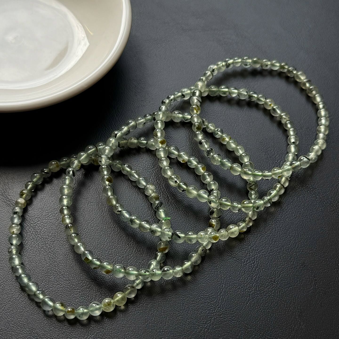 [原石] 葡萄石 水晶手串