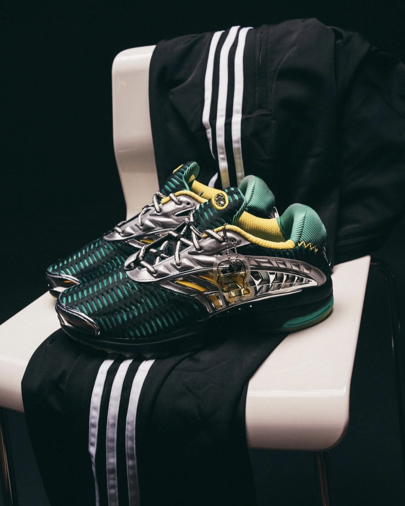【Focus Store】預購 Braindead x Adidas Originals Climacool 2 "Impact Yellow Silver" 綠黃銀 JQ6793