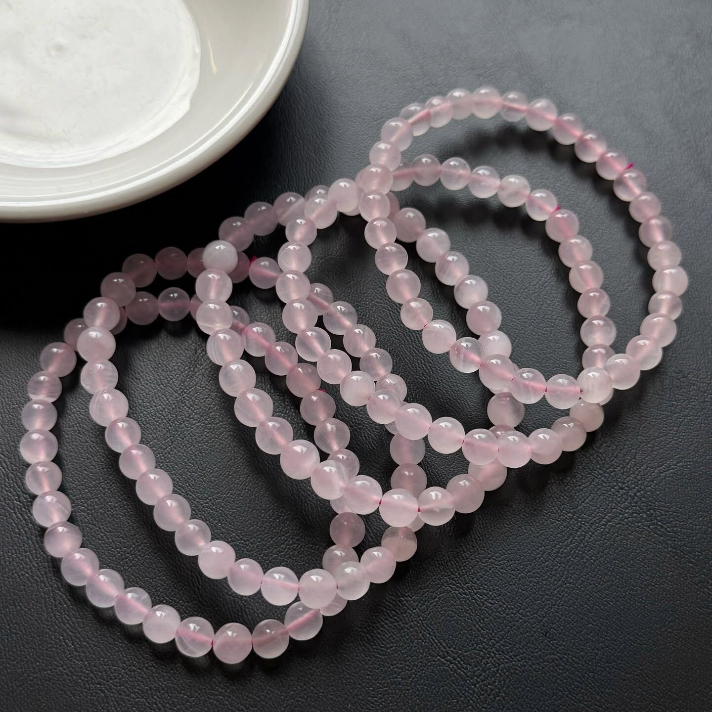 [原石] 粉晶 水晶手串