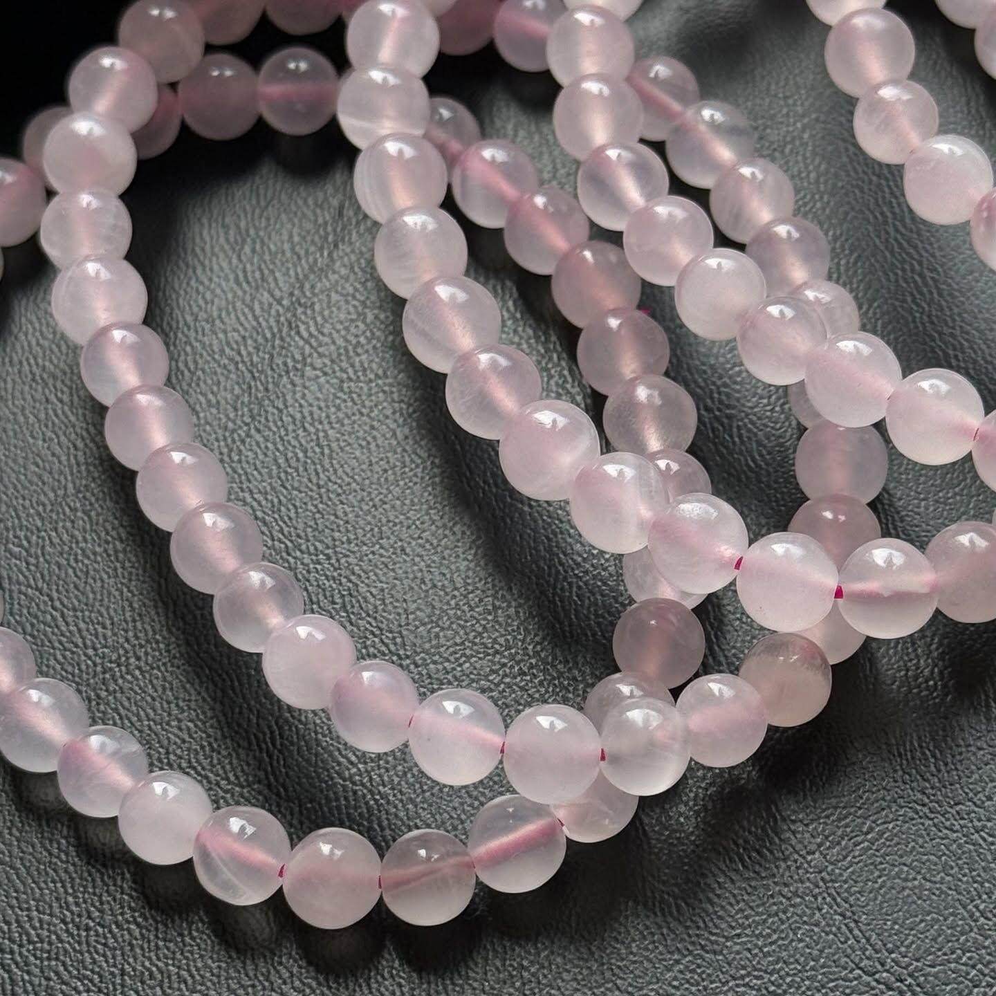 [原石] 粉晶 水晶手串