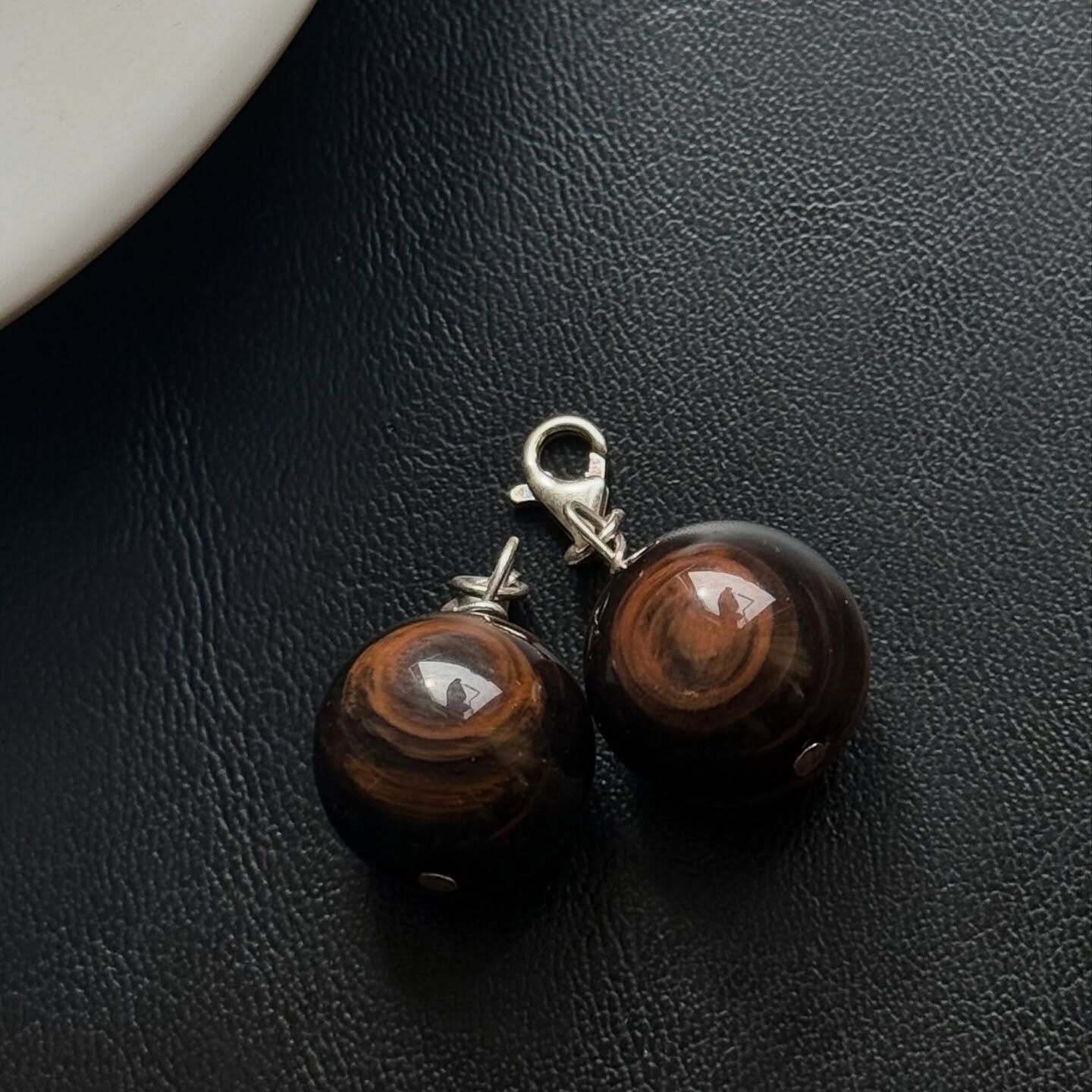 [原石] 天眼紅曜石 項鏈吊墜