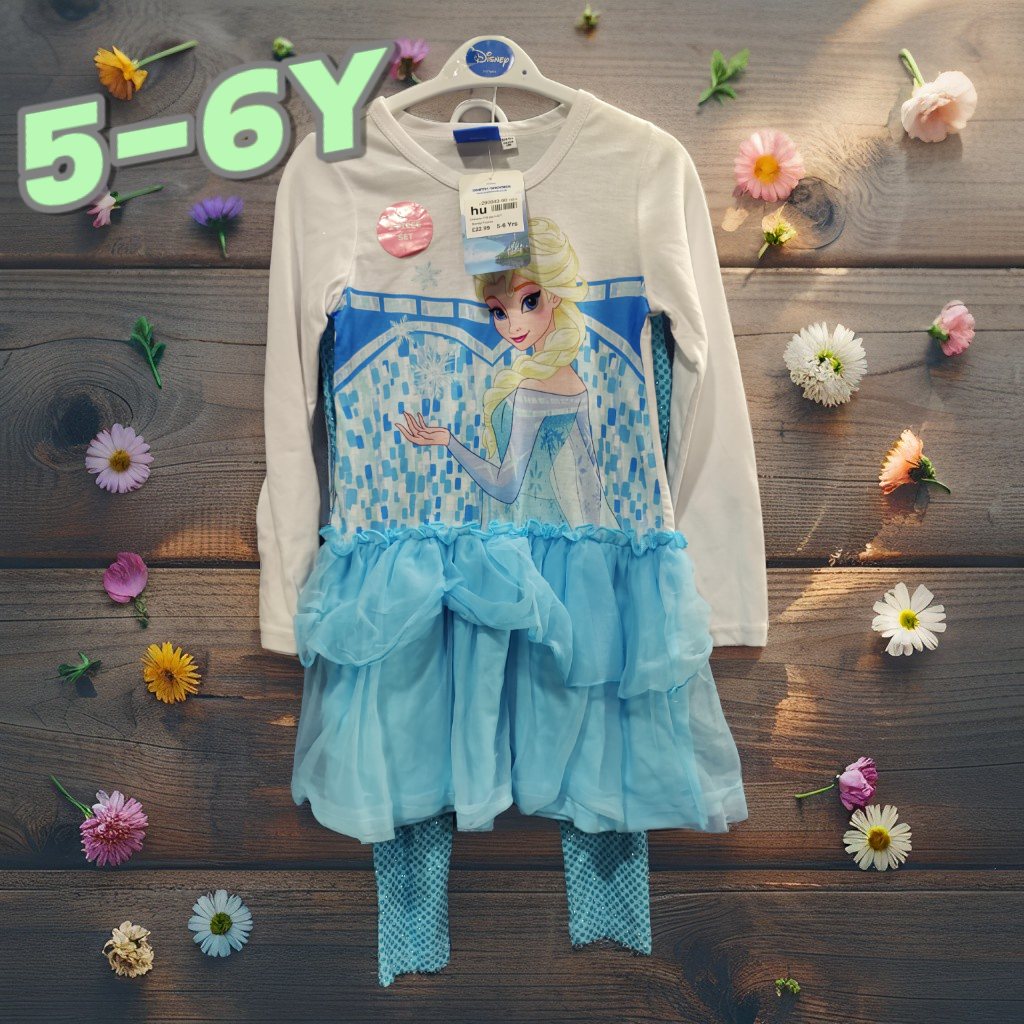 英國直送 frozen 上衣+長褲  5-6Y  清貨價