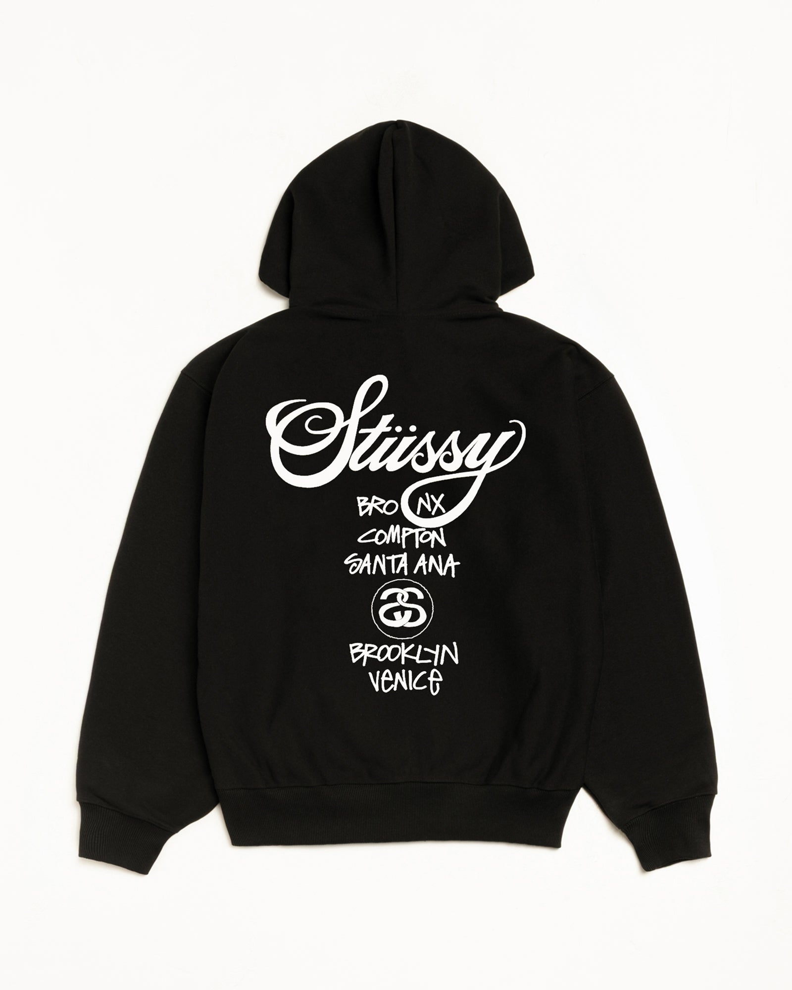 2025AW STUSSY WORLD TOUR ZIP HOODIE 世界 巡迴 連帽 外套 夾克 現貨 3973962