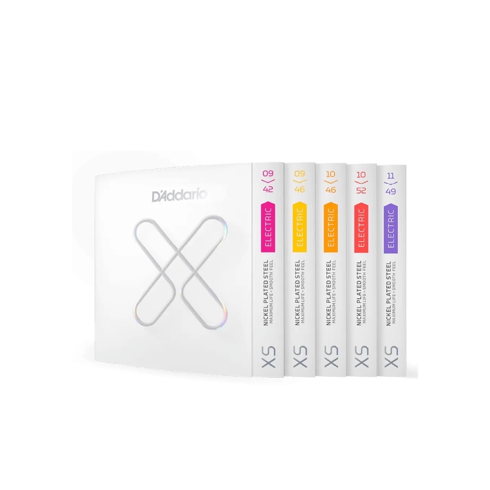 D'Addario D'Addario / XS系列 鍍鎳 電吉他弦 ( XSE0942、XSE1046） — 三峽吉他 / Bass