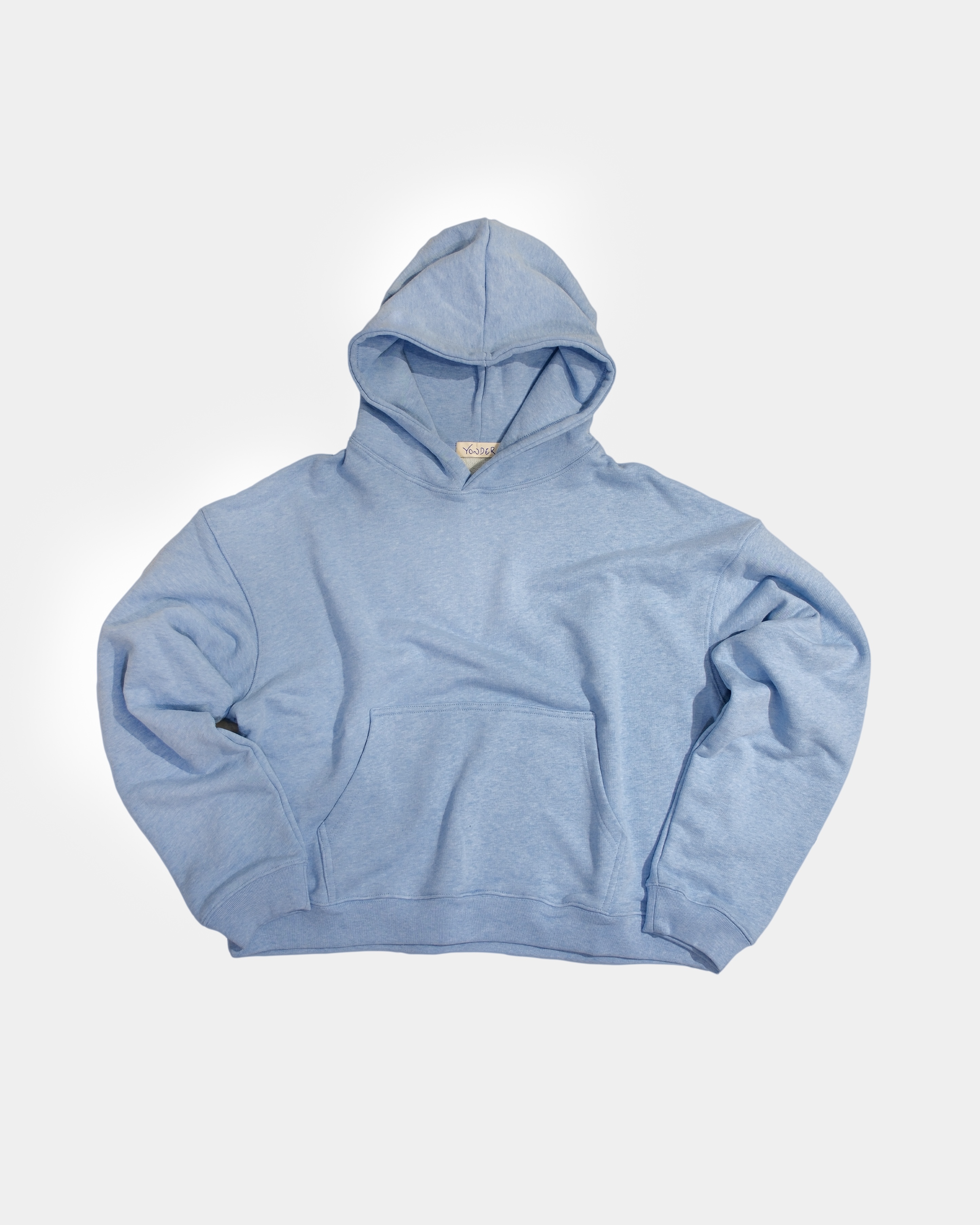 YONDER MADE - HORIZON BOXY HOODIE ( Horizon Sky )