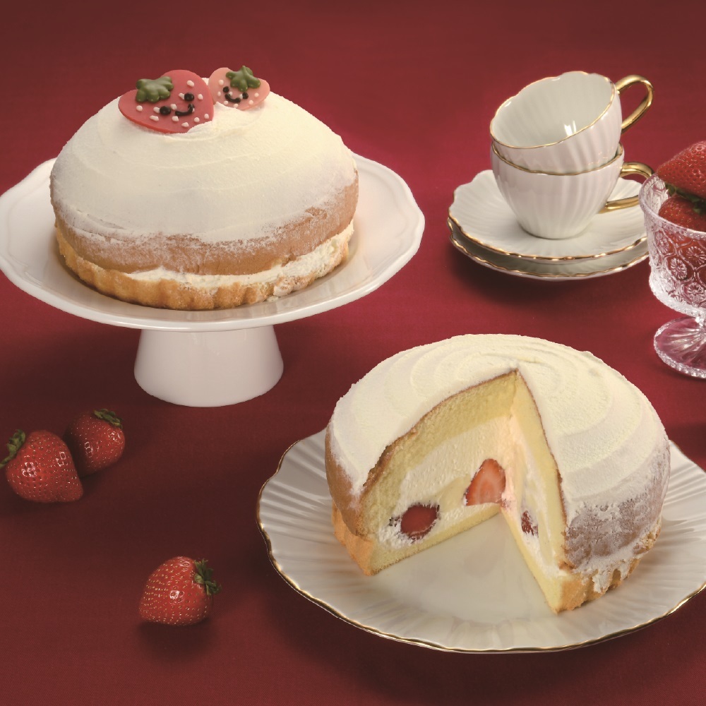 生乳奶蓋波士頓-新鮮草莓