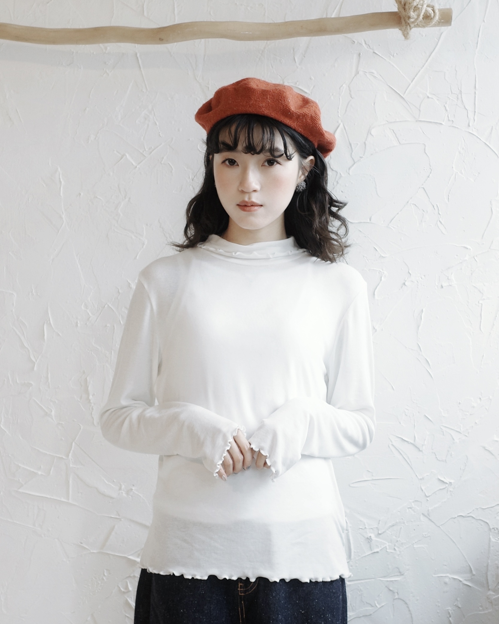 【 Kiki.co Made 】Cloud Touch Wool Inner - Ivory