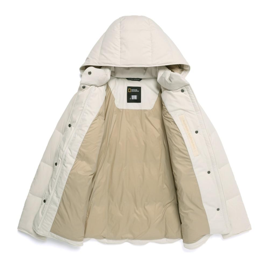 【預購】AKR121809 National Geographic 女裝鴨絨連帽格紋羽絨服 (N254WDW050)
