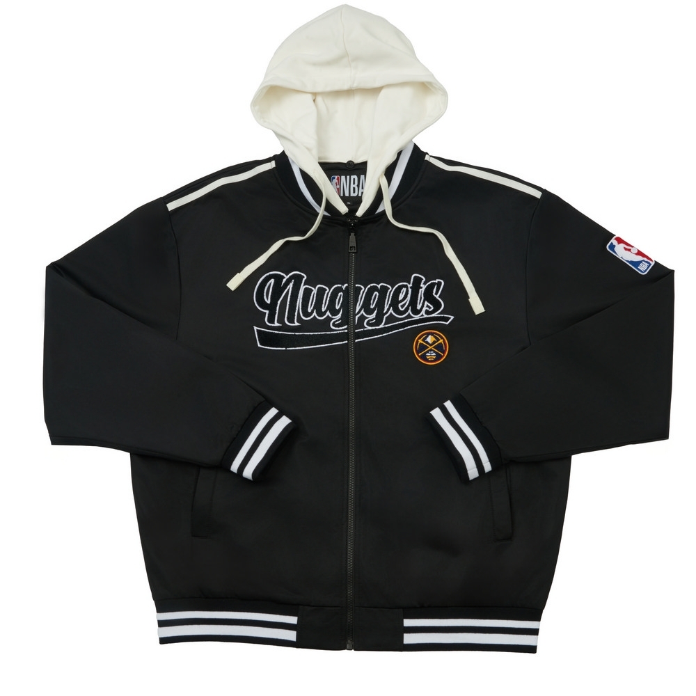 NBA 外套 美式 落肩 黑 連帽外套 金塊隊 3455140120