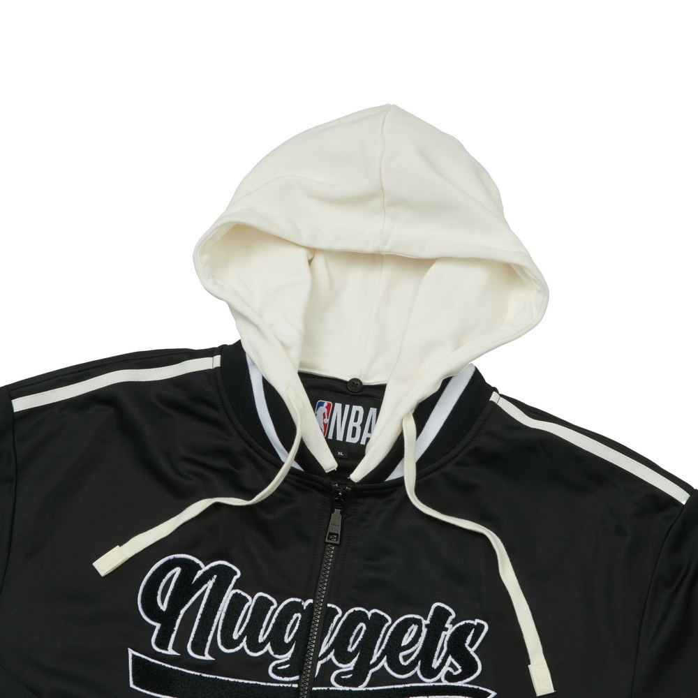 NBA 外套 美式 落肩 黑 連帽外套 金塊隊 3455140120