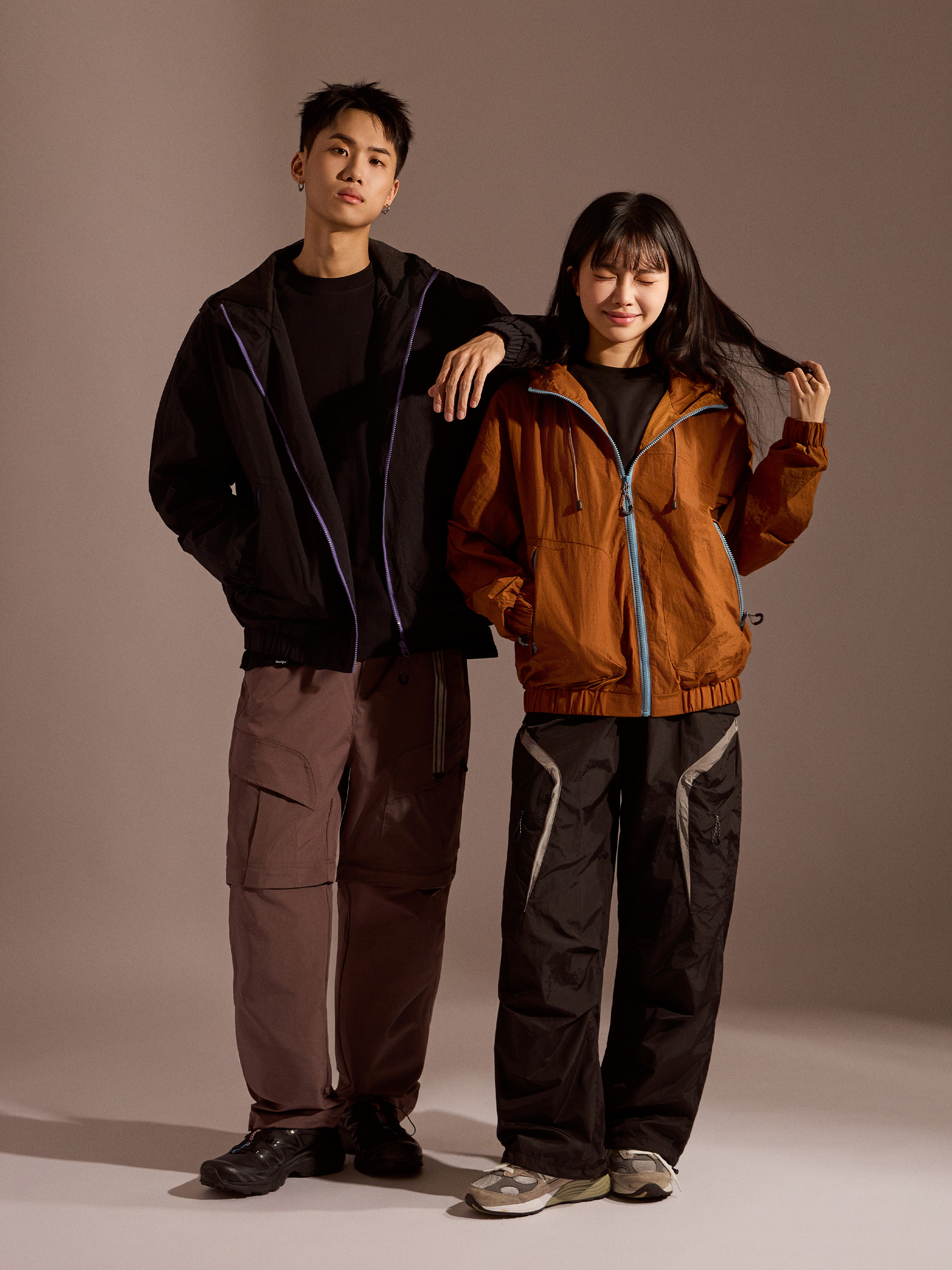 雙子星防水外套