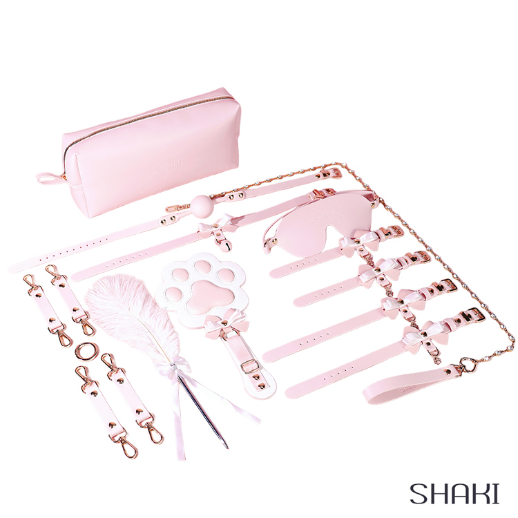 SHAKI 甜心小貓BDSM束縛套裝