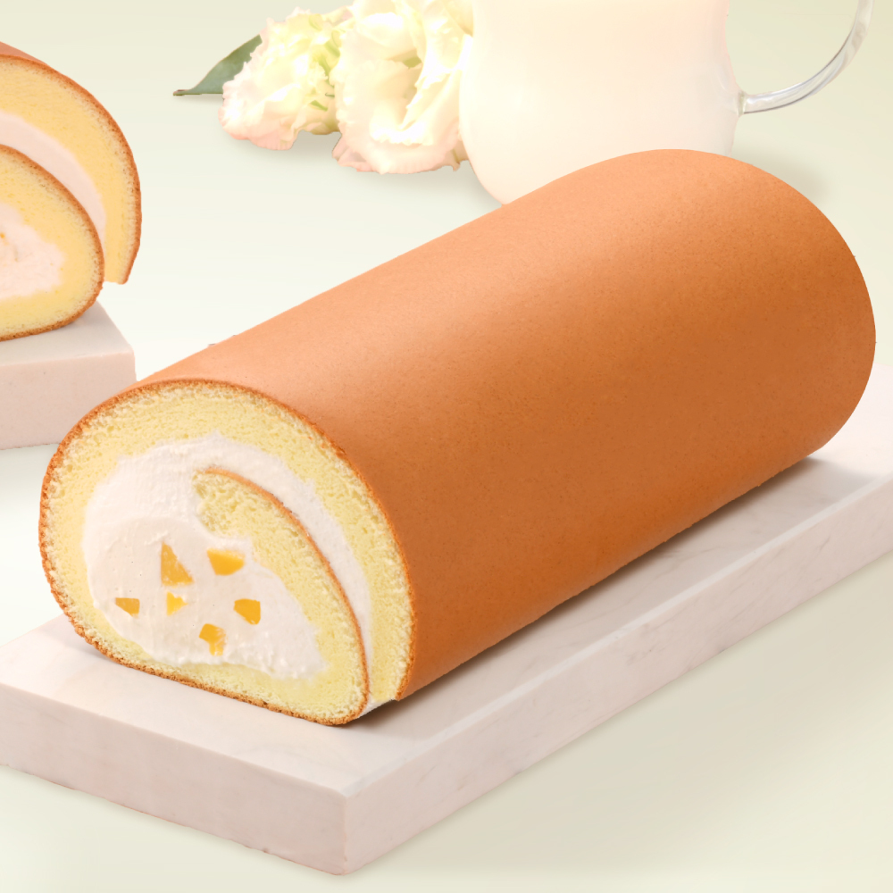 亞尼克生乳捲-香草布丁