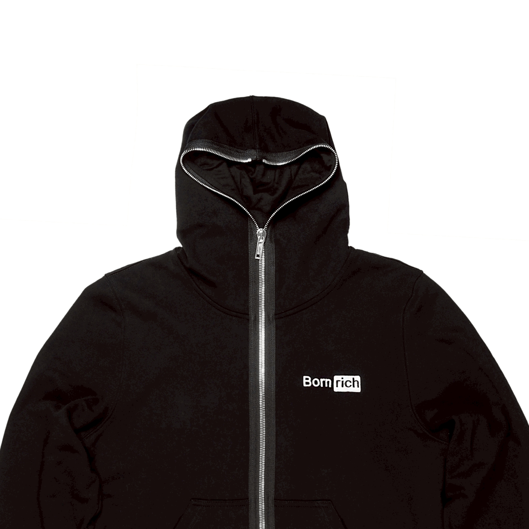 Bornrich 經典LOGO全拉鍊連帽外套