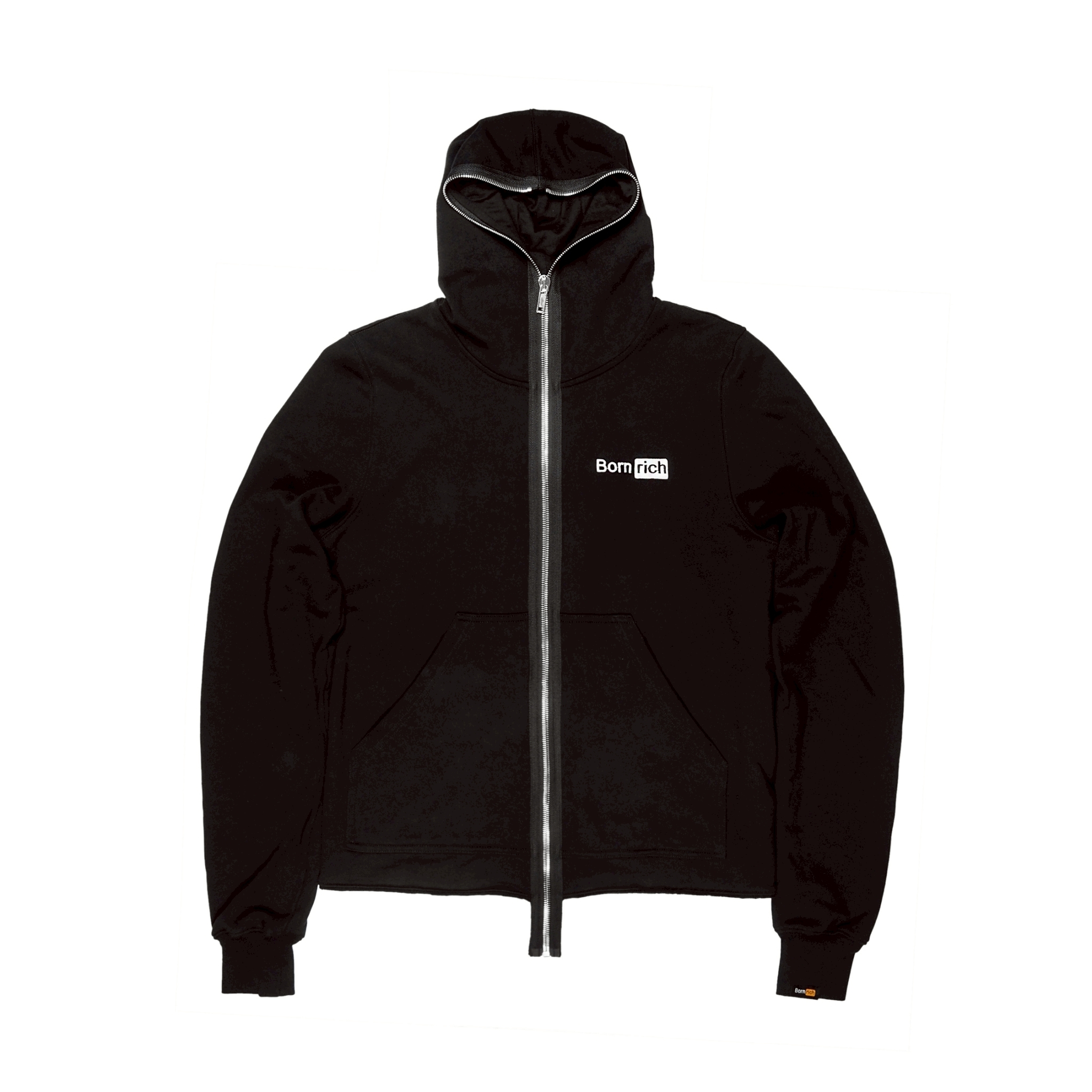 Bornrich 經典LOGO全拉鍊連帽外套